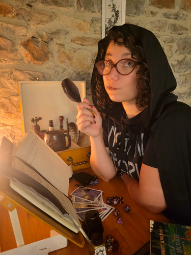 Audrey Scénariste de D20 et Déboires