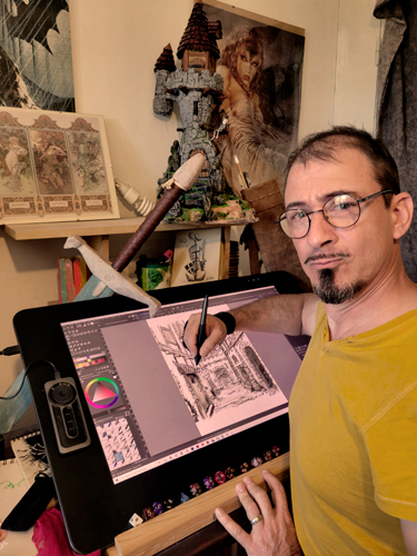 Rémi Dessinateur D20 et déboires