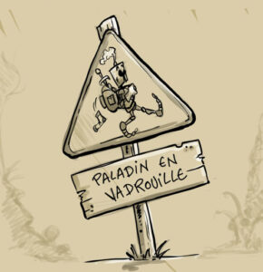 image post paladin en vadrouille
